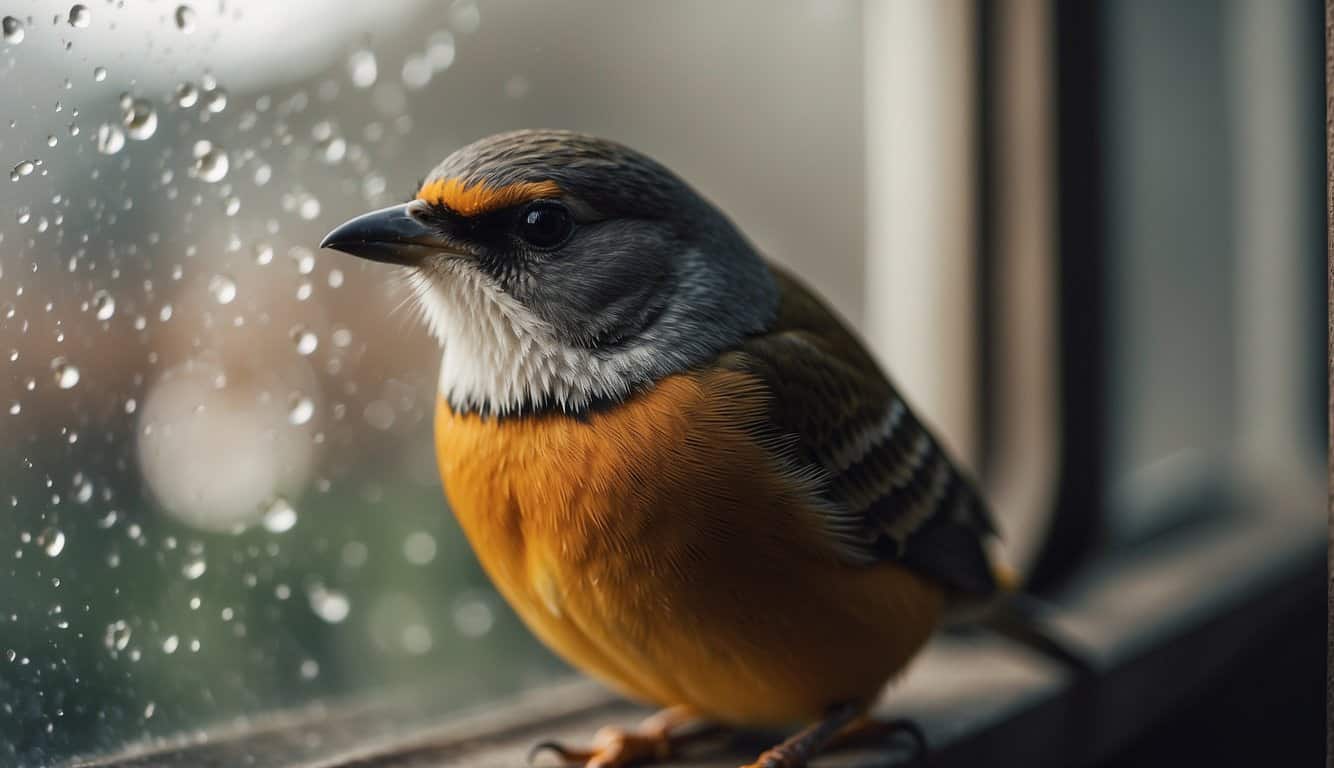 spiritual meaning of a bird pecking at a window featured image