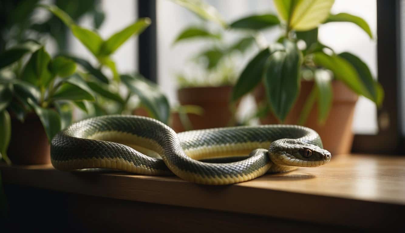Spiritual Meaning of a Snake in Your House Featured Imamge