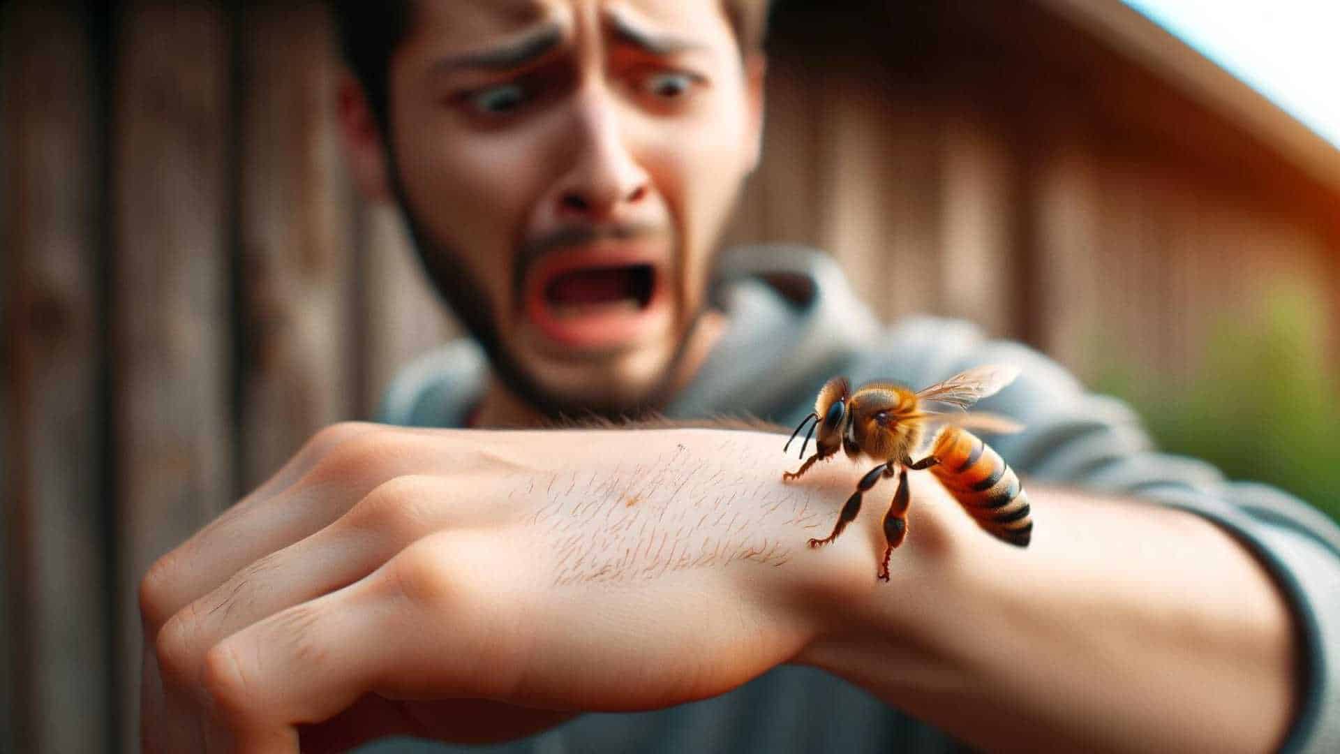 spiritual meaning of a bee sting featured image