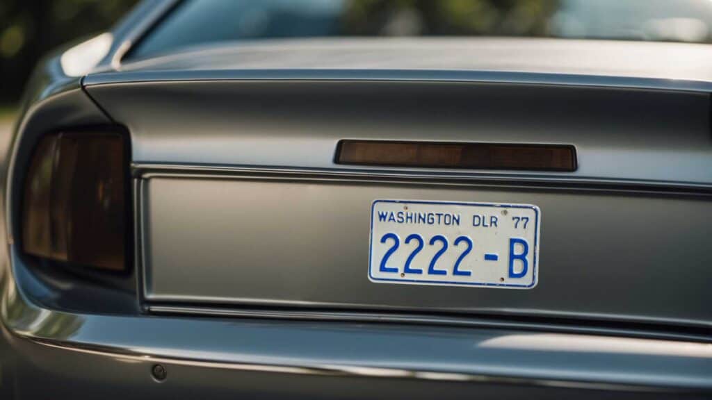 Responding to Seeing Angel Number 2222 on a car license plate