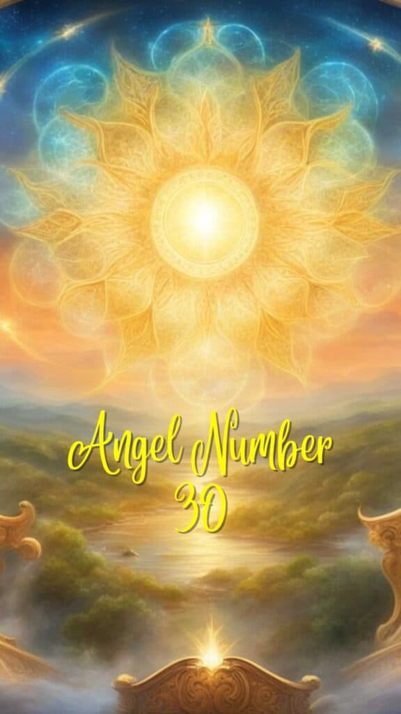 angel number 30 pinterest image