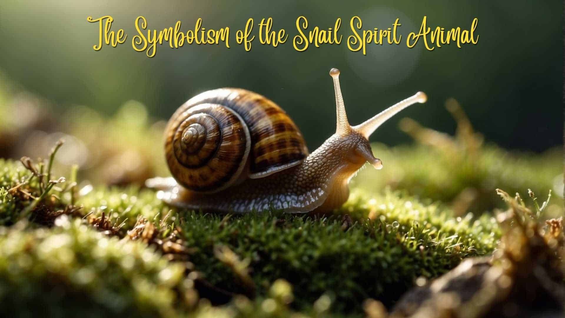 The Spiritual Meaning and Symbolism of the Snail Spirit Animal