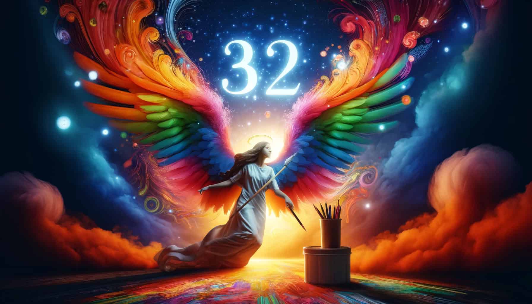 32 angel number featured image