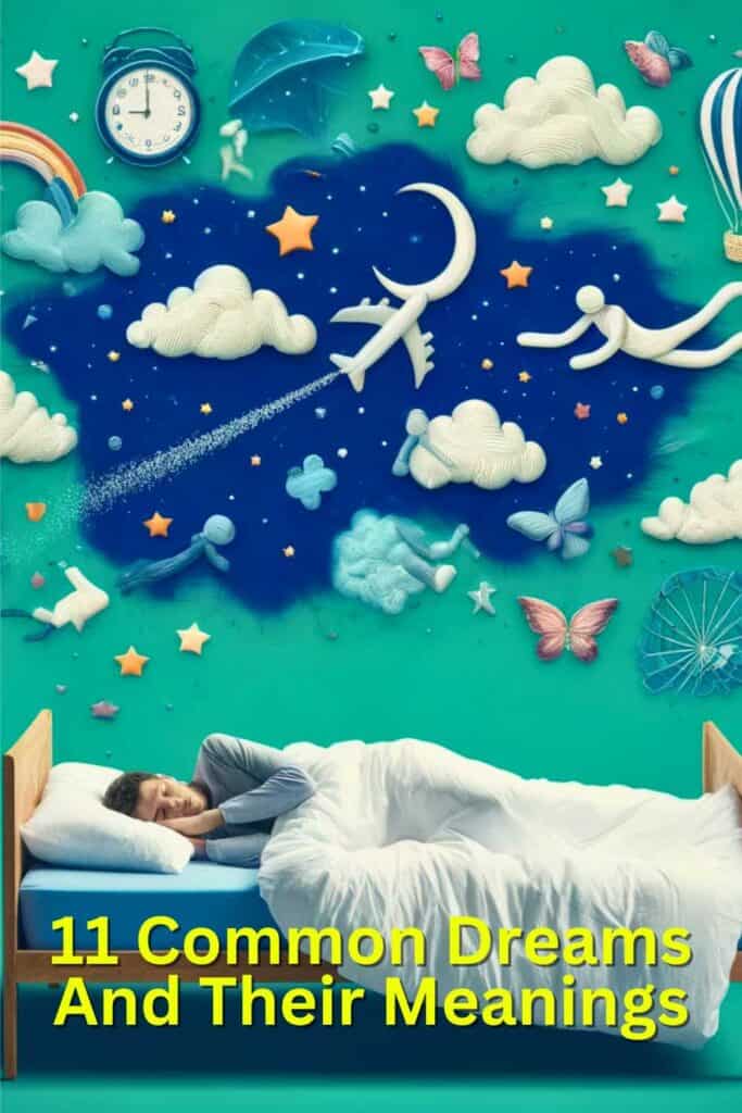 11 Common Dreams and Their Meanings Pinterest Image